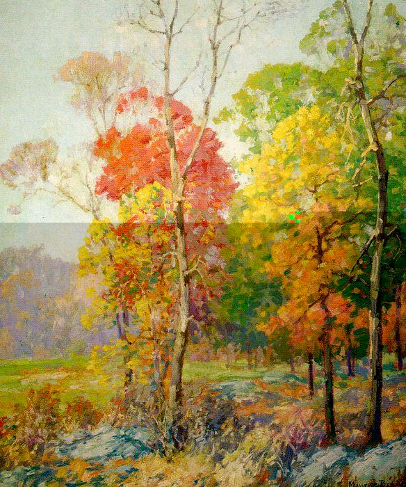 Maurice Braun Autumn in New England oil painting picture